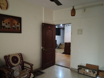Living Room in 1 BHK Apartment at Shakuntal CHS, Kopar Khairane – for Sale