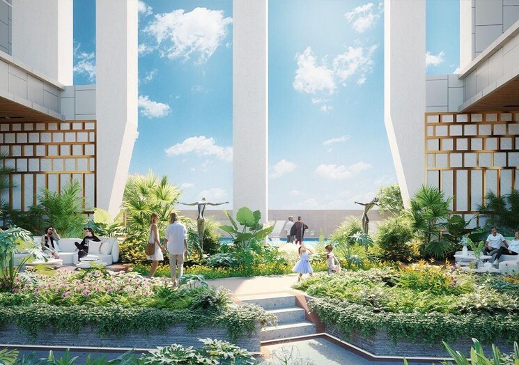 Garden, micl-aaradhya-avaan 3 Bedroom 1300 Sq.Ft. Apartment In Tardeo Mumbai 7807571