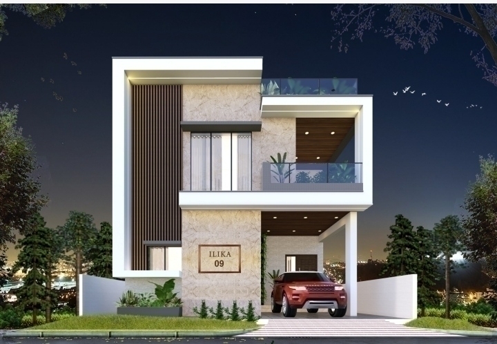 3 BHK + Pooja Room,Servant Room,Study Room,Extra Room Villa For Sale in Ilika