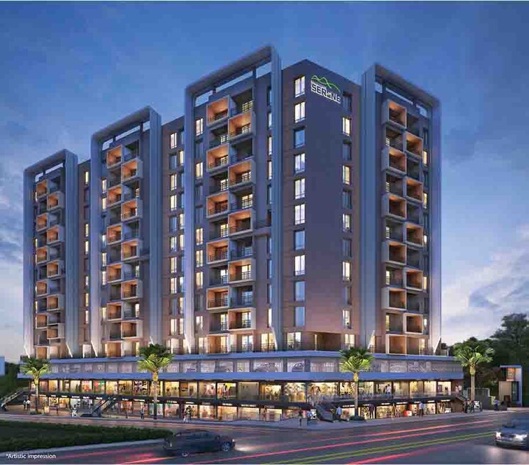 Exterior View, pragati-serene 2 Bedroom 722 Sq.Ft. Apartment In Nibm Annexe Pune 7807709