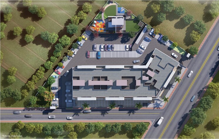 Master Plan, pragati-serene 2 Bedroom 722 Sq.Ft. Apartment In Nibm Annexe Pune 7807709