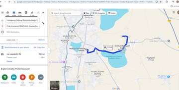  Plot – Map Location View at Aravinda Nagar - for Sale