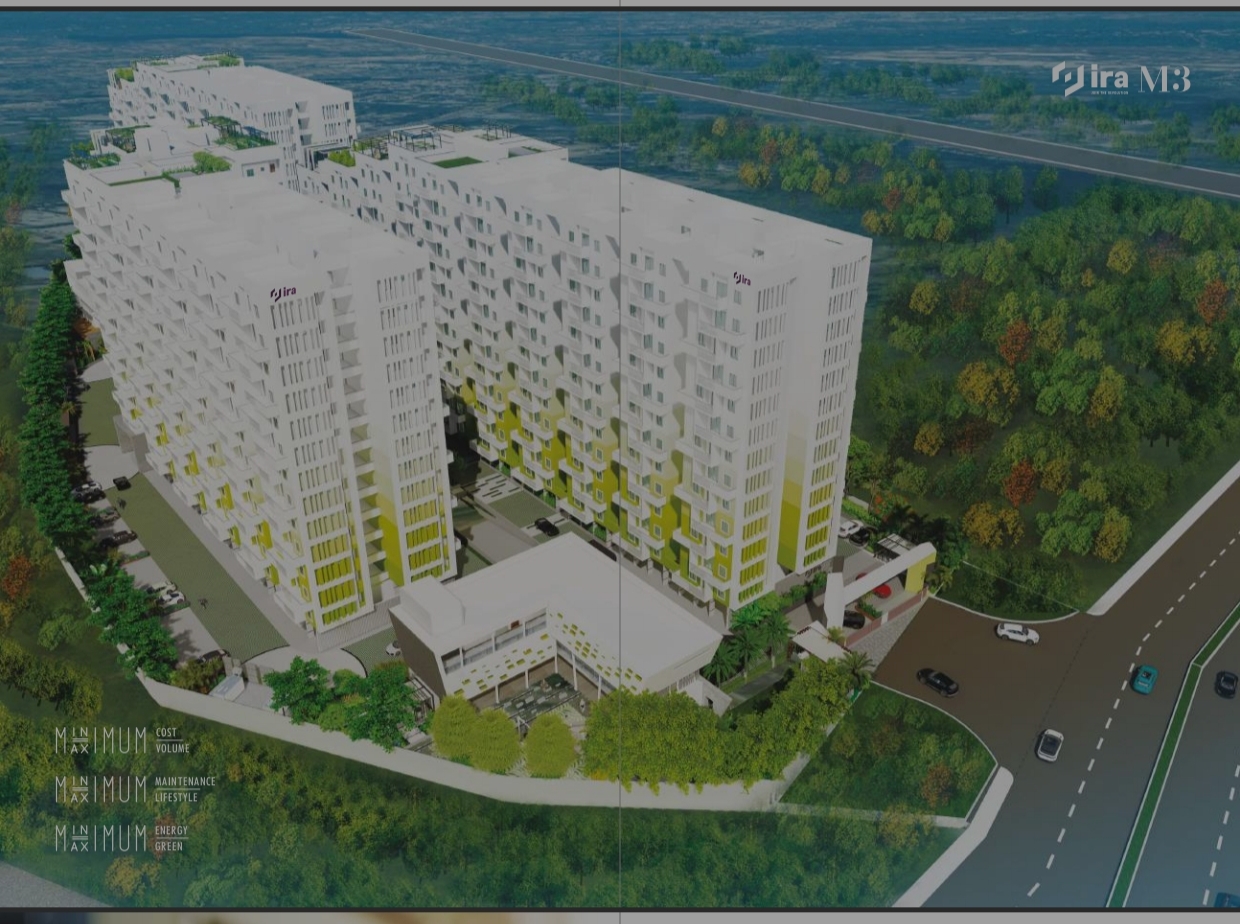 2 BHK + Pooja Room 1105 Sq.Ft. Apartment in IRA M3