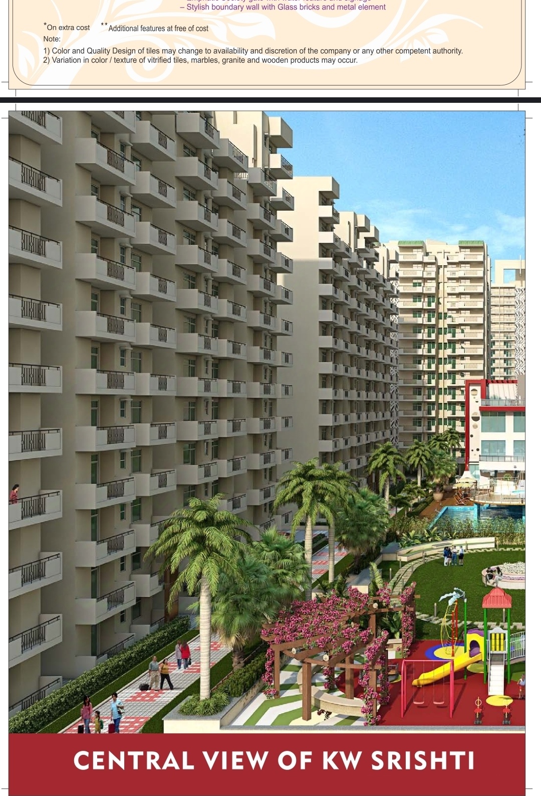 2 BHK + Extra Room Apartment For Sale in KW Srishti