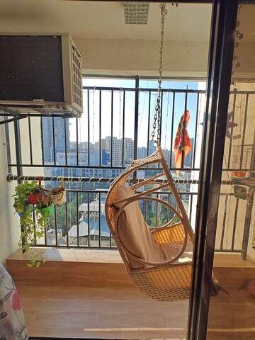 Balcony in 2 BHK Apartment at Swagat Heights, Mira Road – for Sale