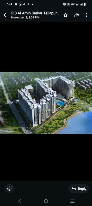 2 BHK Apartment For Resale in Aliens Space Station Tellapur Hyderabad  7808067