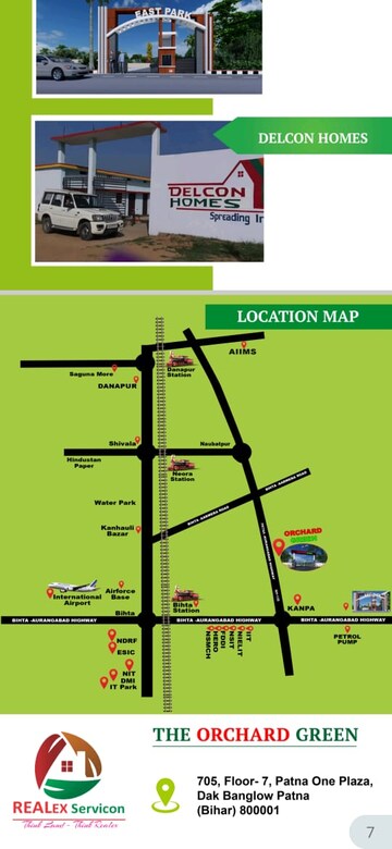  Plot – Map Location View at Bihta - for Sale