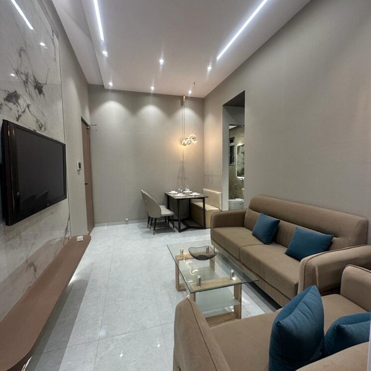 Living Room, sunteck-west-world 2 Bedroom 450 Sq.Ft. Apartment In Tivri Palghar 7808195