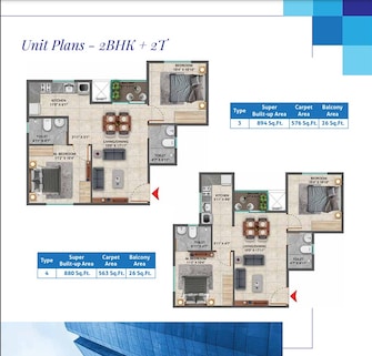 2 BHK Apartment For Resale in Salarpuria Sattva Bliss Budigere Cross Bangalore  7808357