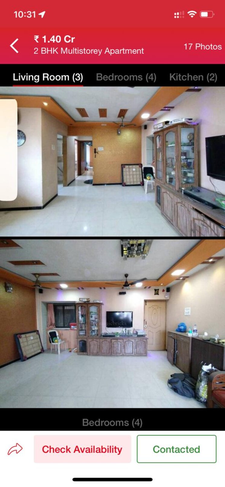 Kitchen, supernal-gardens 2 Bedroom 650 Sq.Ft. Apartment In Kolshet Road Thane 7808368