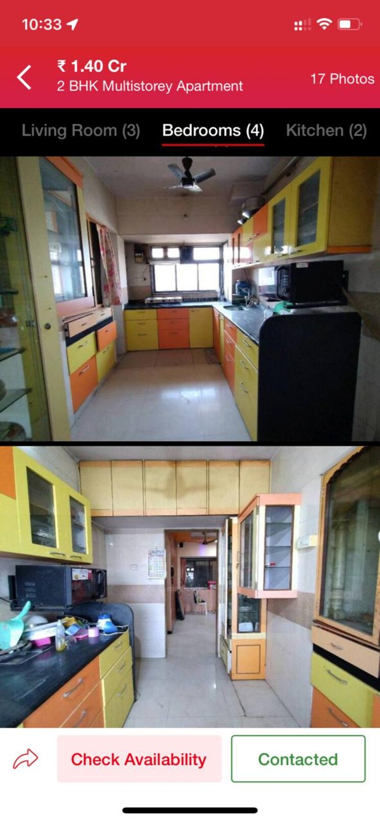 Kitchen, supernal-gardens 2 Bedroom 650 Sq.Ft. Apartment In Kolshet Road Thane 7808368