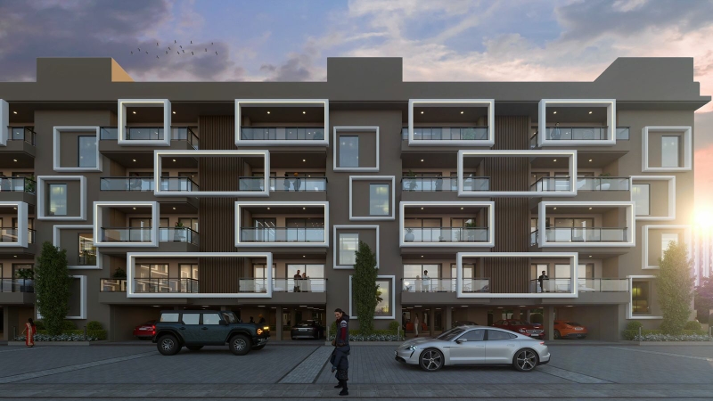 1 BHK + Servant Room Apartment For Sale in Kharar Landran Road