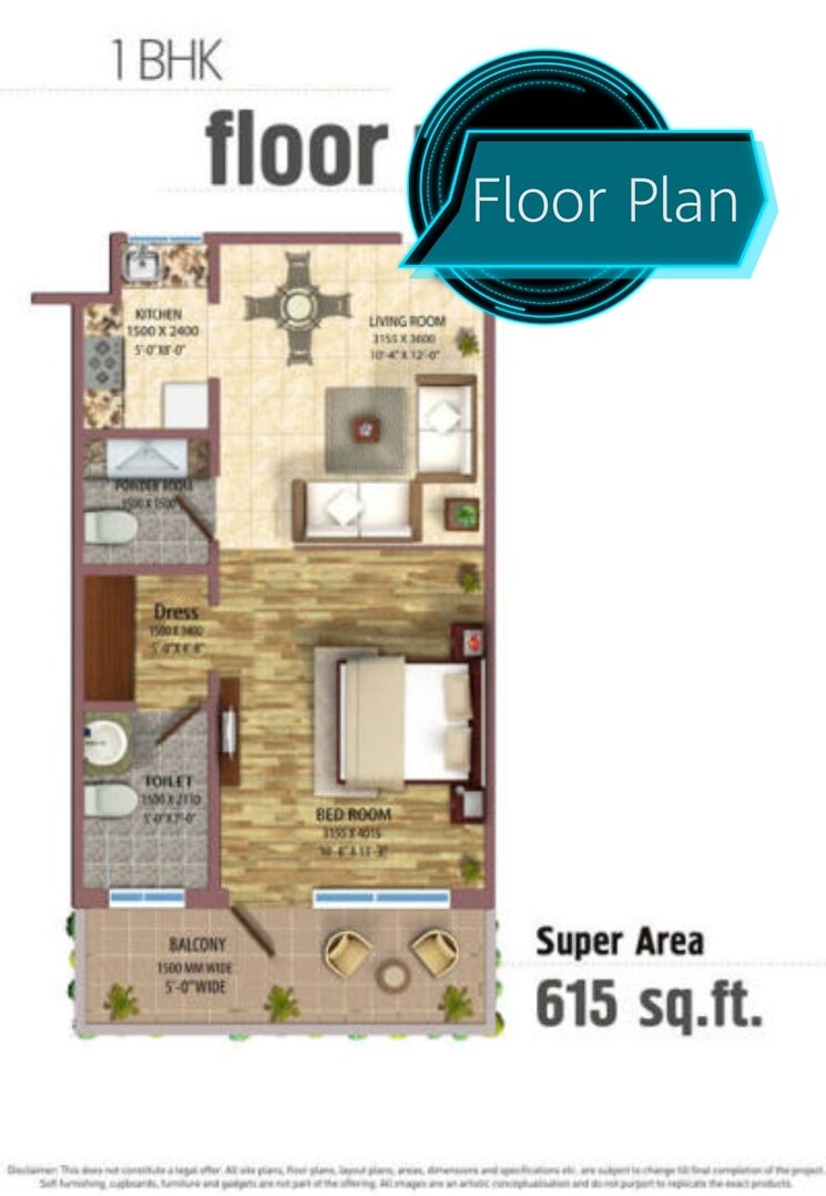 Attached Bathroom, bharari 1 Bedroom 615 Sq.Ft. Apartment In Bharari Shimla 7808458