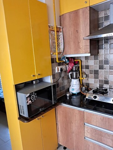 Kitchen in 3 BHK Apartment at Prateek Grand City, Siddharth Vihar – for Sale