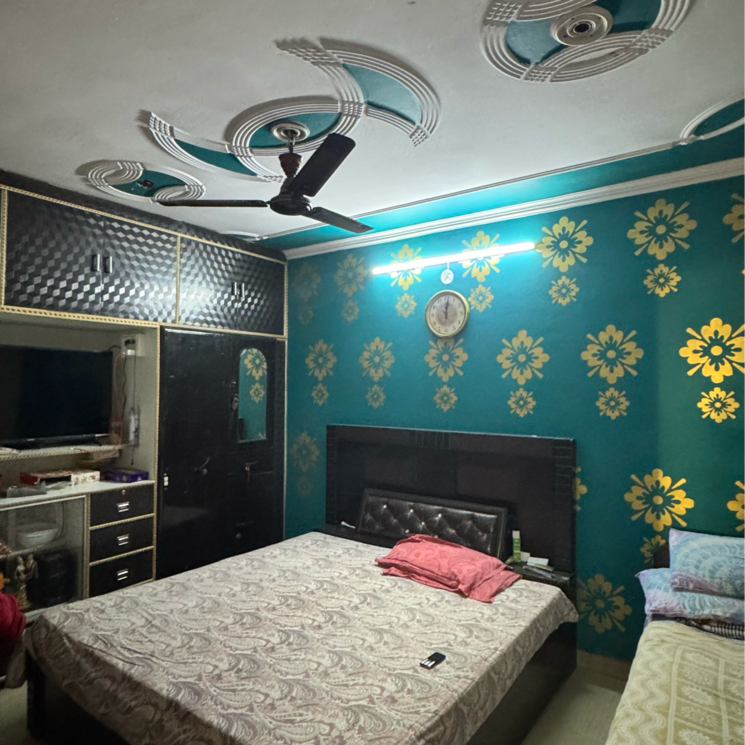 Bedroom, mohan garden 2 Bedroom 60 Sq.Yd. Builder Floor In Mohan Garden Delhi 7808964