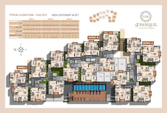 2 BHK Apartment For Resale in VSR Tranquil Horamavu Bangalore  7809075