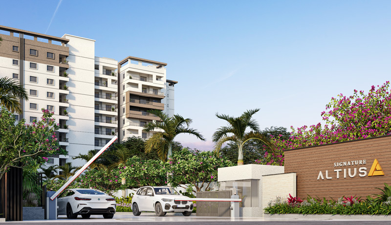 2 BHK Apartment For Resale in Signature Altius Kollur Hyderabad  7801110