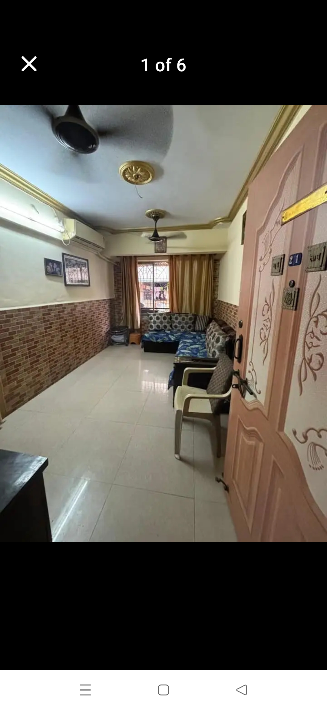 1 BHK + Pooja Room Apartment For Sale in Satyakunj CHS
