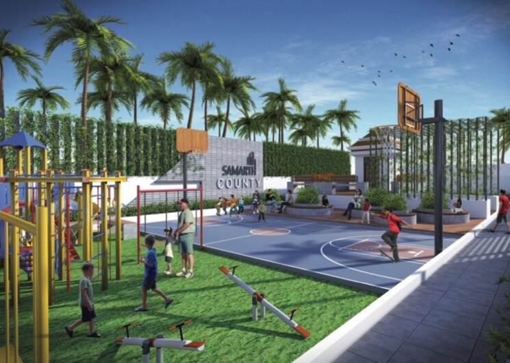 Balcony, da-borade-samarth-county 2 Bedroom 760 Sq.Ft. Apartment In Ravet Pune 7809317