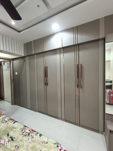 Building Lobby in 1 BHK Apartment at Cosmos Habitat, Majiwada – for Sale
