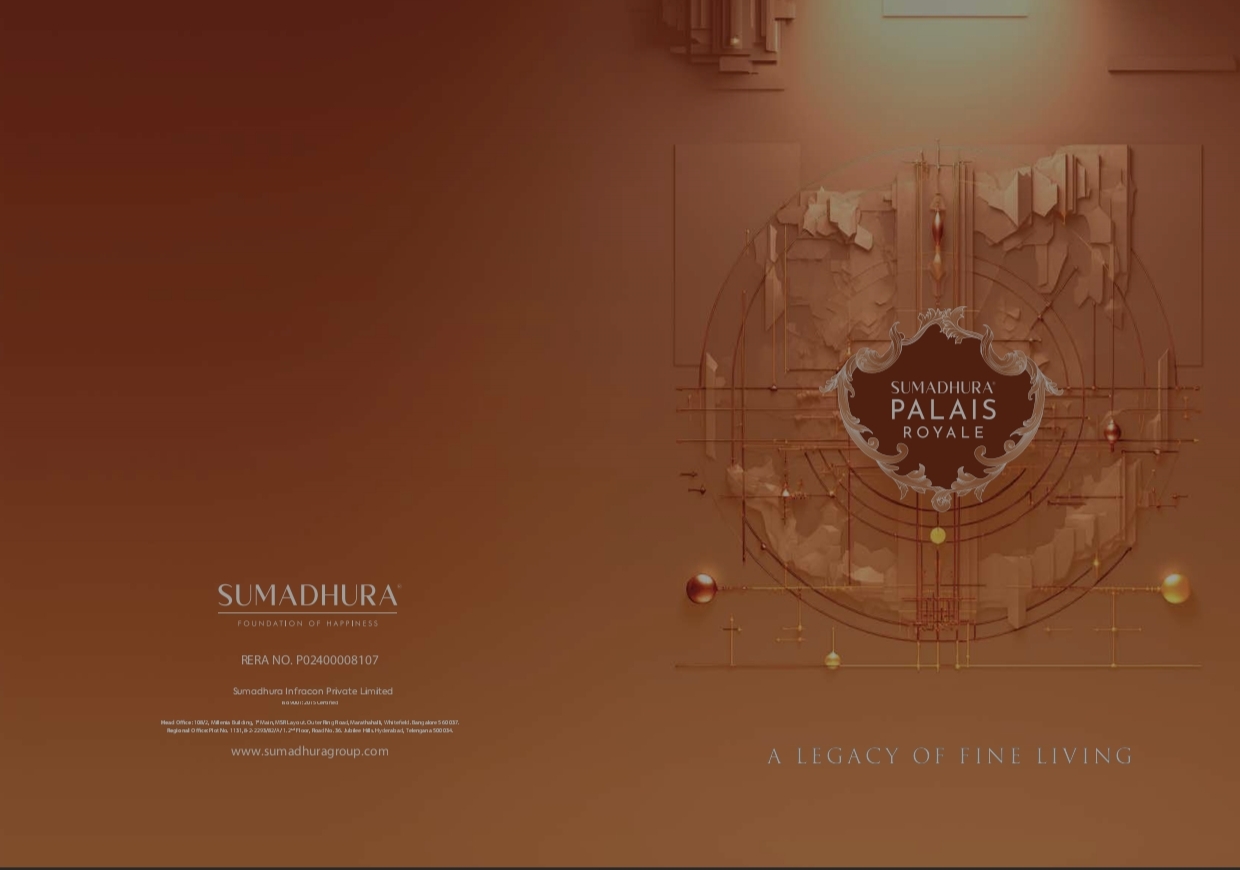 4 BHK + Pooja Room 6550 Sq.Ft. Apartment in Sumadhura Palais Royale