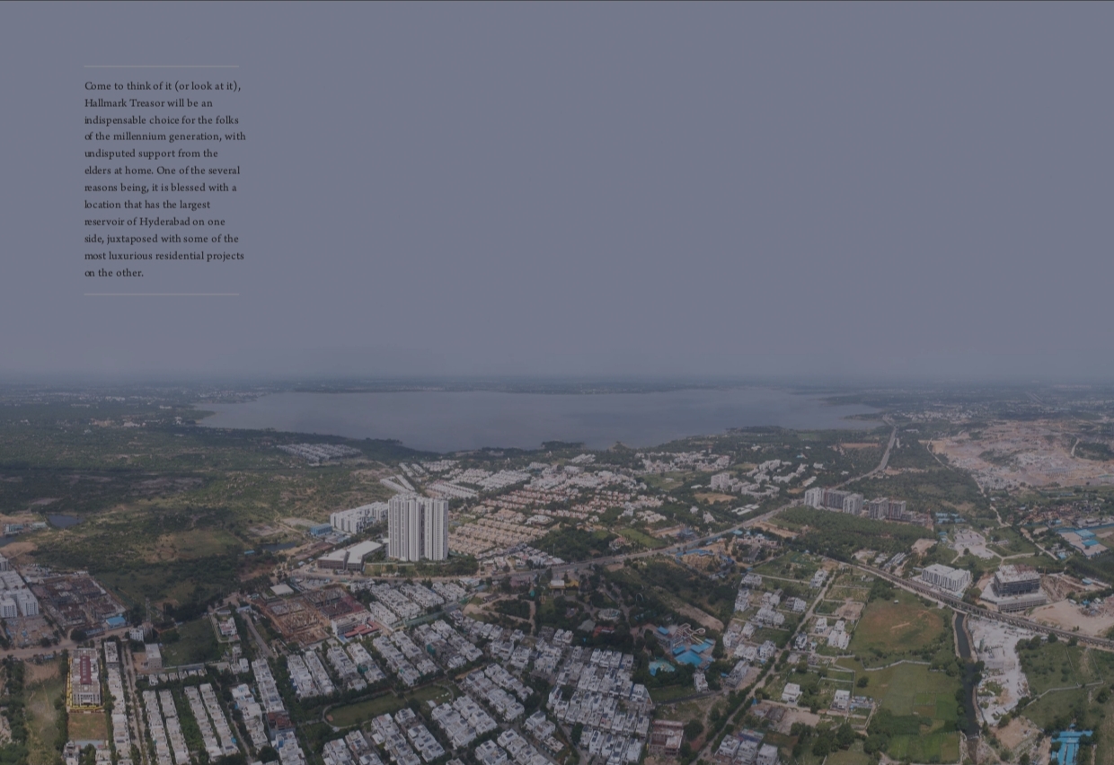 3 BHK + Pooja Room 1765 Sq.Ft. Apartment in Hallmark Treasor