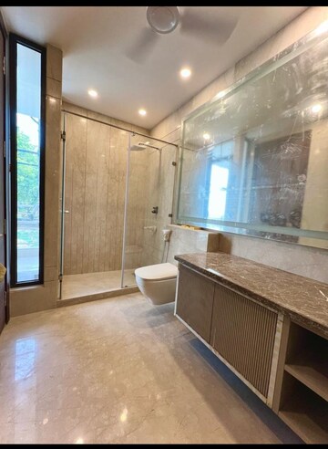 Attached Bathroom in 4 BHK Builder Floor at Saket – for Rent