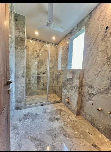 Bathroom in 4 BHK Builder Floor at Saket – for Rent