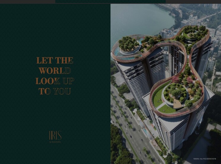 Balcony, raghava-iris 4 Bedroom 5430 Sq.Ft. Apartment In Gachibowli Hyderabad 7809714