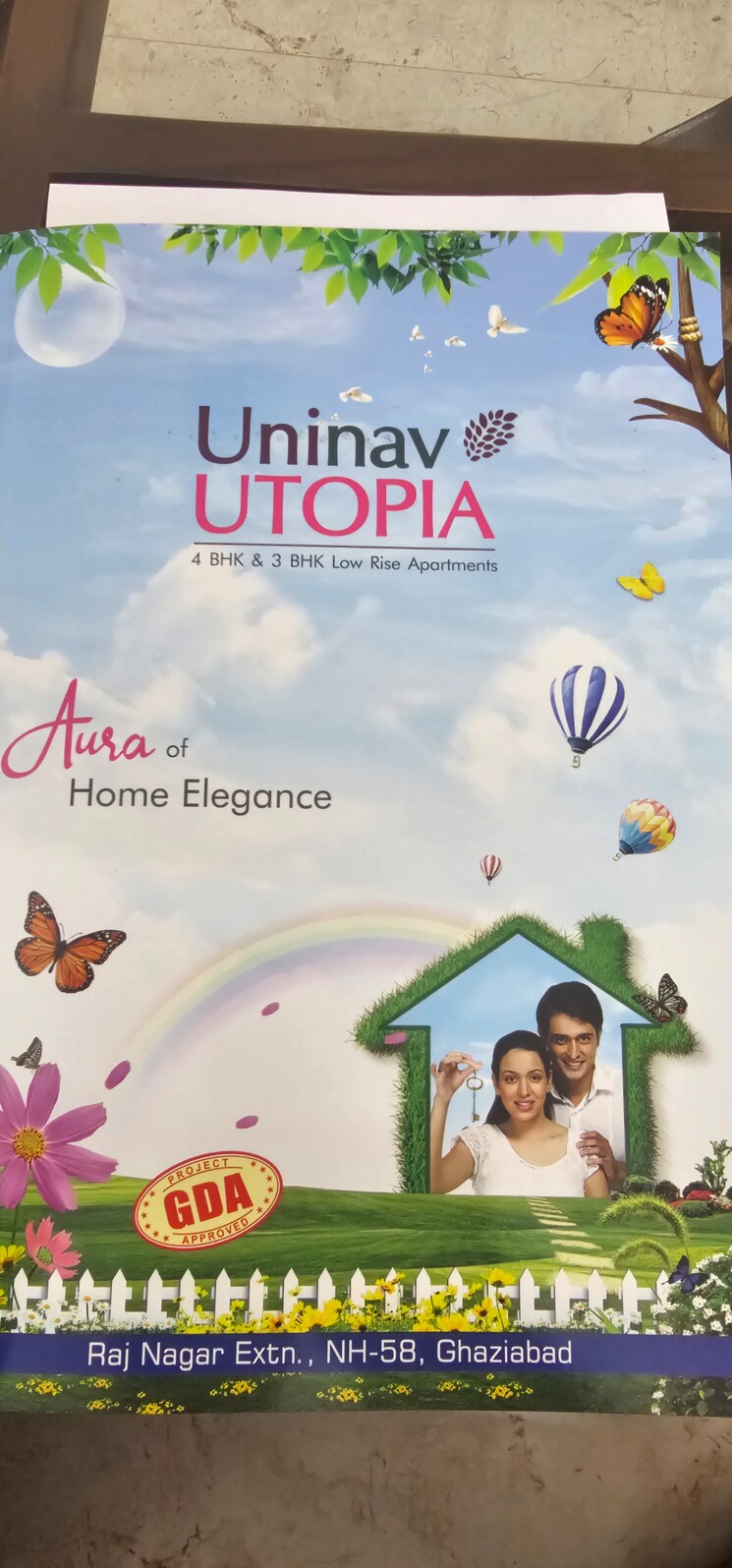 Map Location, uninav-utopia 4 Bedroom 2650 Sq.Ft. Apartment In Morti Ghaziabad 7809754