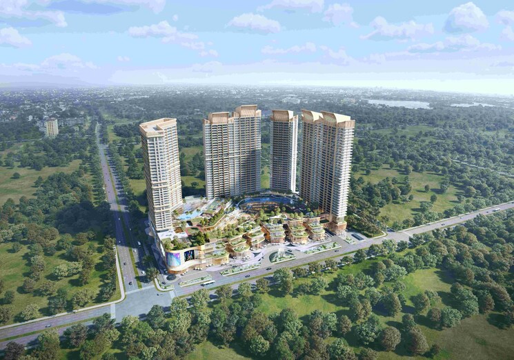 Exterior View, m3m-the-cullinan 3.5 Bedroom 3270 Sq.Ft. Apartment In Sector 94 Noida 7809775