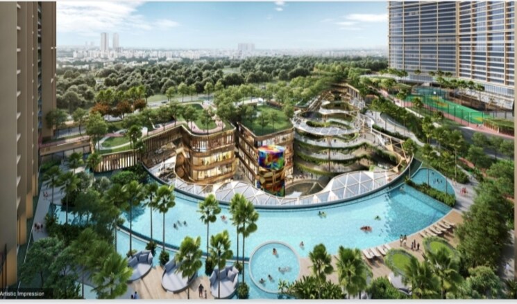 Exterior View, m3m-the-cullinan 3.5 Bedroom 3270 Sq.Ft. Apartment In Sector 94 Noida 7809775