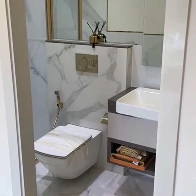 Bathroom, smart-world-orchard 2.5 Bedroom 1150 Sq.Ft. Apartment In Sector 59 Gurgaon 7809833