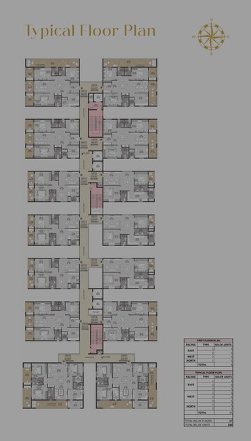 Floor Plan in 2 BHK Apartment at Sree Chaitanya Urban Abode, Ramachandra Puram – for Sale