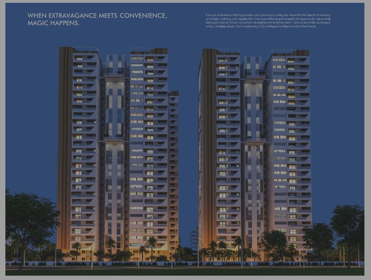 4 BHK + Pooja Room,Servant Room Apartment For Sale in Sri Fortune Sonthalia Sky Villas