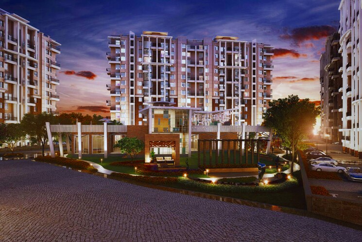 Exterior View, nyati-elan 2 Bedroom 694 Sq.Ft. Apartment In Wagholi Pune 7809926