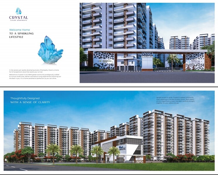 Exterior View, bhanodayas-crystal 2 Bedroom 1320 Sq.Ft. Apartment In Gundlapochampalli Hyderabad 7810041