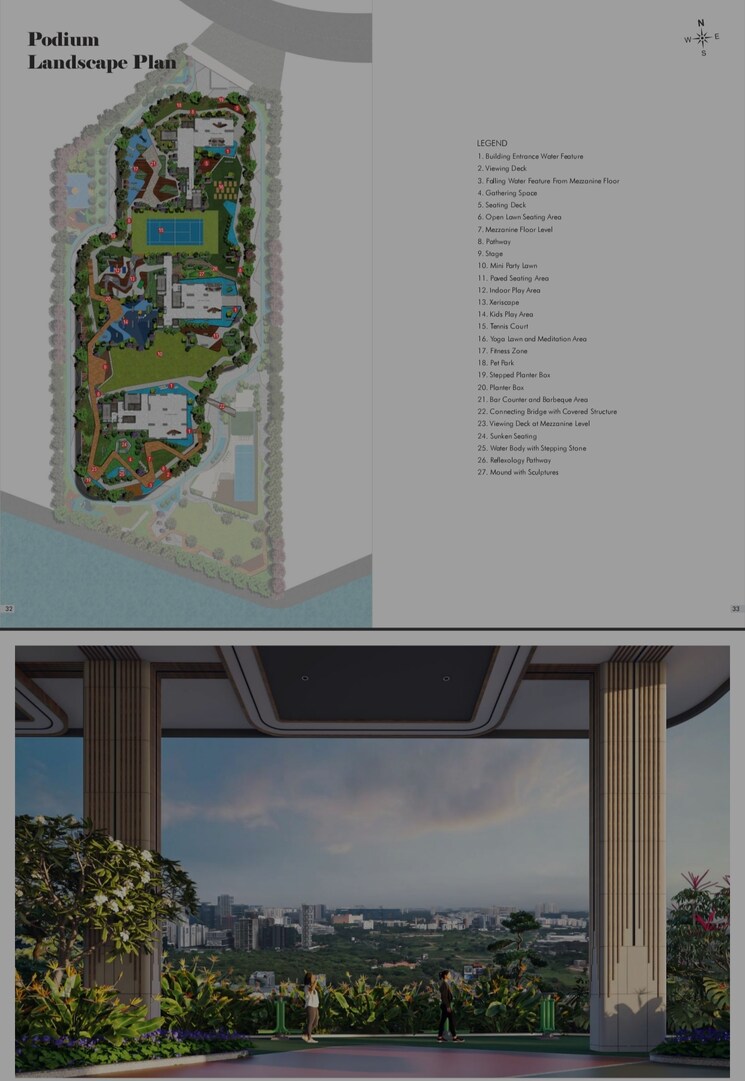 Master Plan, sri-the-marquise 4 Bedroom 5185 Sq.Ft. Apartment In Kokapet Hyderabad 7810070