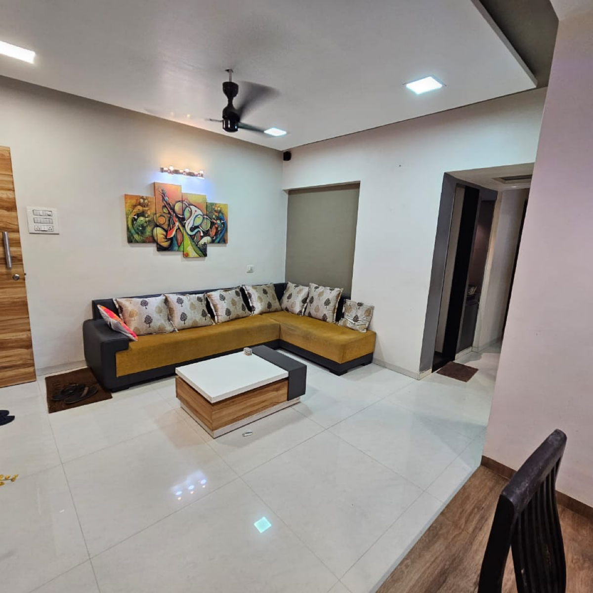 2 BHK Apartment For Rent in Omkar Building Goregaon East Pandurang Wadi Mumbai  7810252