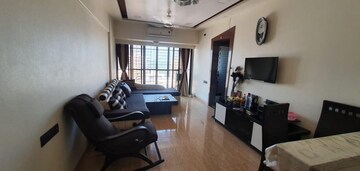 Living Room in 2 BHK Apartment at Panorama Tower, Andheri West – for Rent