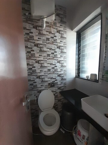 Bathroom in 2 BHK Apartment at Panorama Tower, Andheri West – for Rent