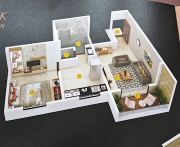 Furnished Amenities in 1 BHK Apartment at Katraj – for Sale
