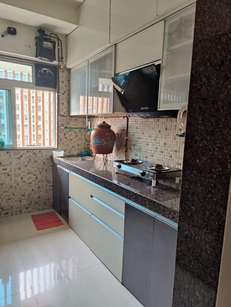 Kitchen, veena-serenity 2 Bedroom 641 Sq.Ft. Apartment In Chembur Mumbai 7810882