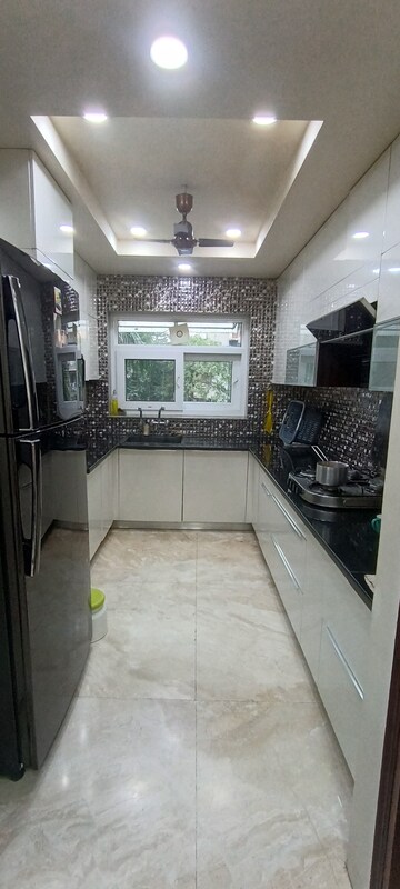 Kitchen in 3 BHK Apartment at Patparganj – for Sale
