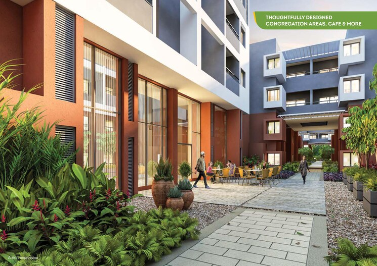 Exterior View, brigade-parkside-north 2 Bedroom 1268 Sq.Ft. Apartment In Jalahalli Bangalore 7810948