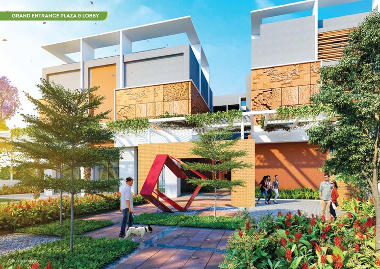 Exterior View, brigade-parkside-north 2 Bedroom 1268 Sq.Ft. Apartment In Jalahalli Bangalore 7810948