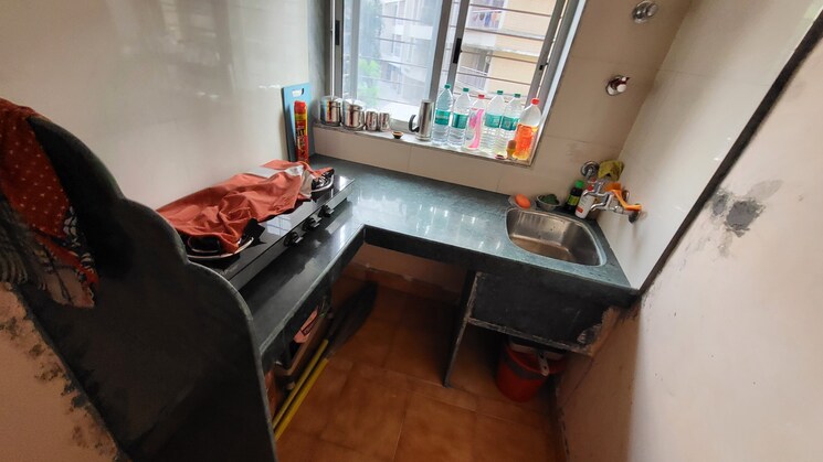 Kitchen, dosti-desire 1 Bedroom 513 Sq.Ft. Apartment In Brahmand Thane 7811062