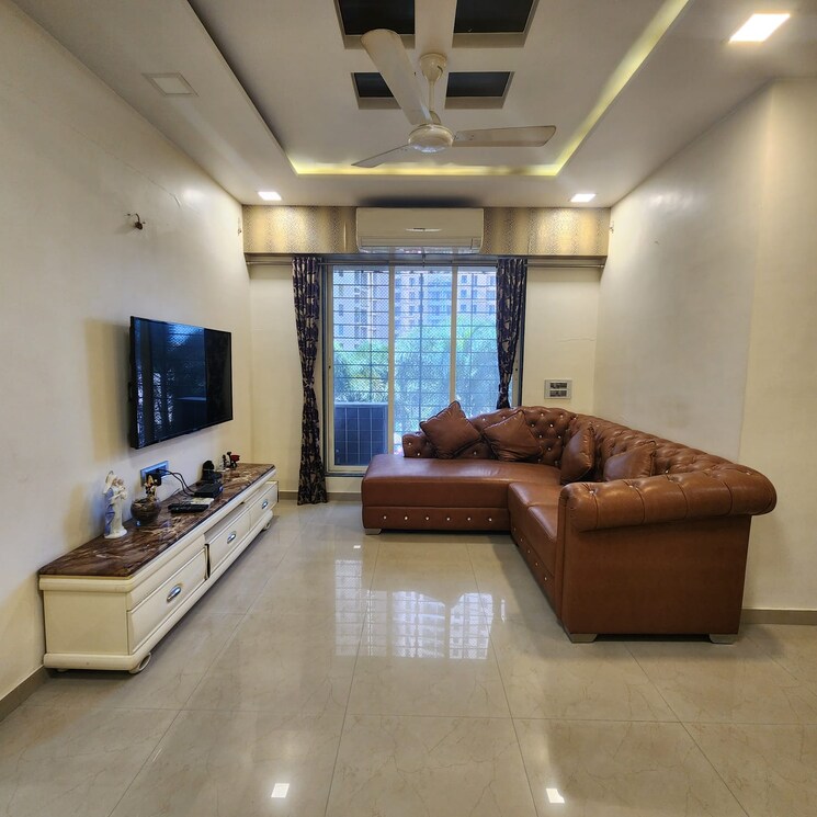 Living Room, mahavir-kalpavruksha 2 Bedroom 905 Sq.Ft. Apartment In Ghodbunder Road Thane 7811118