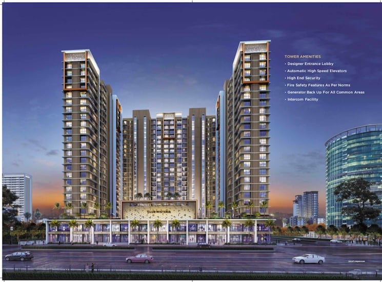 Exterior View, goodwill-wisteria 3.5 Bedroom 1605 Sq.Ft. Apartment In Vashi Sector 19d Navi Mumbai 7811225