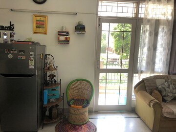 Living Room in 2 BHK Apartment at AWHO Sujjan Vihar, Sector 43 – for Rent